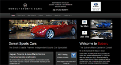 Desktop Screenshot of dorsetsportscars.co.uk